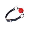SILENT SEDUCTION BALL GAG - Red and Black