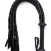 BRAIDED FLOGGER - Black