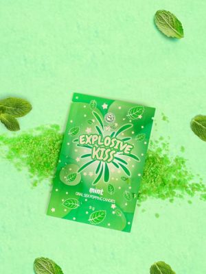 EXPLOSIVE KISS ORAL SEX POPPING CANDIES - Mint
