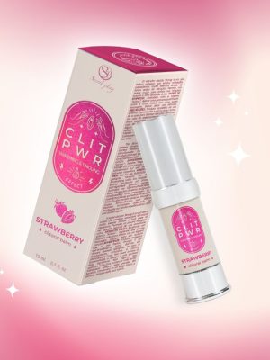 CLIT PWR WARMING & TINGLING CLITORAL BALM - Strawberry
