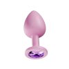 SMOOTH JEWEL SILICONE PLUG - Small