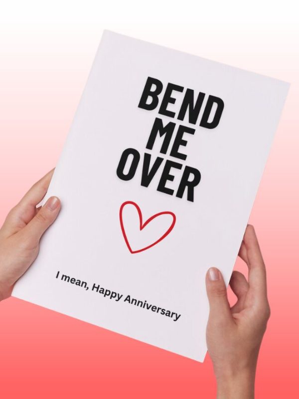 Benthot BEND ME OVER CARD - Sexy Curves
