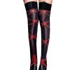 GARTER BONDAGE STOCKING - Black
