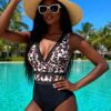VALPARAISO ONE PIECE SWIMSUIT - Leopard