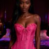 DELICATE TEMPTATION CORSET - Hot Pink